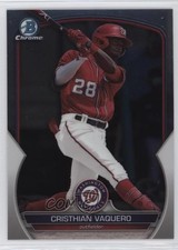 2023 Bowman Draft Chrome Cristhian Vaquero #BDC-27 10vb
