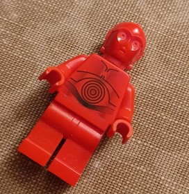 Lego Star Wars Minifigure R-3PO 7879 Red C-3PO From Hoth Echo Base Set FREE SHIP