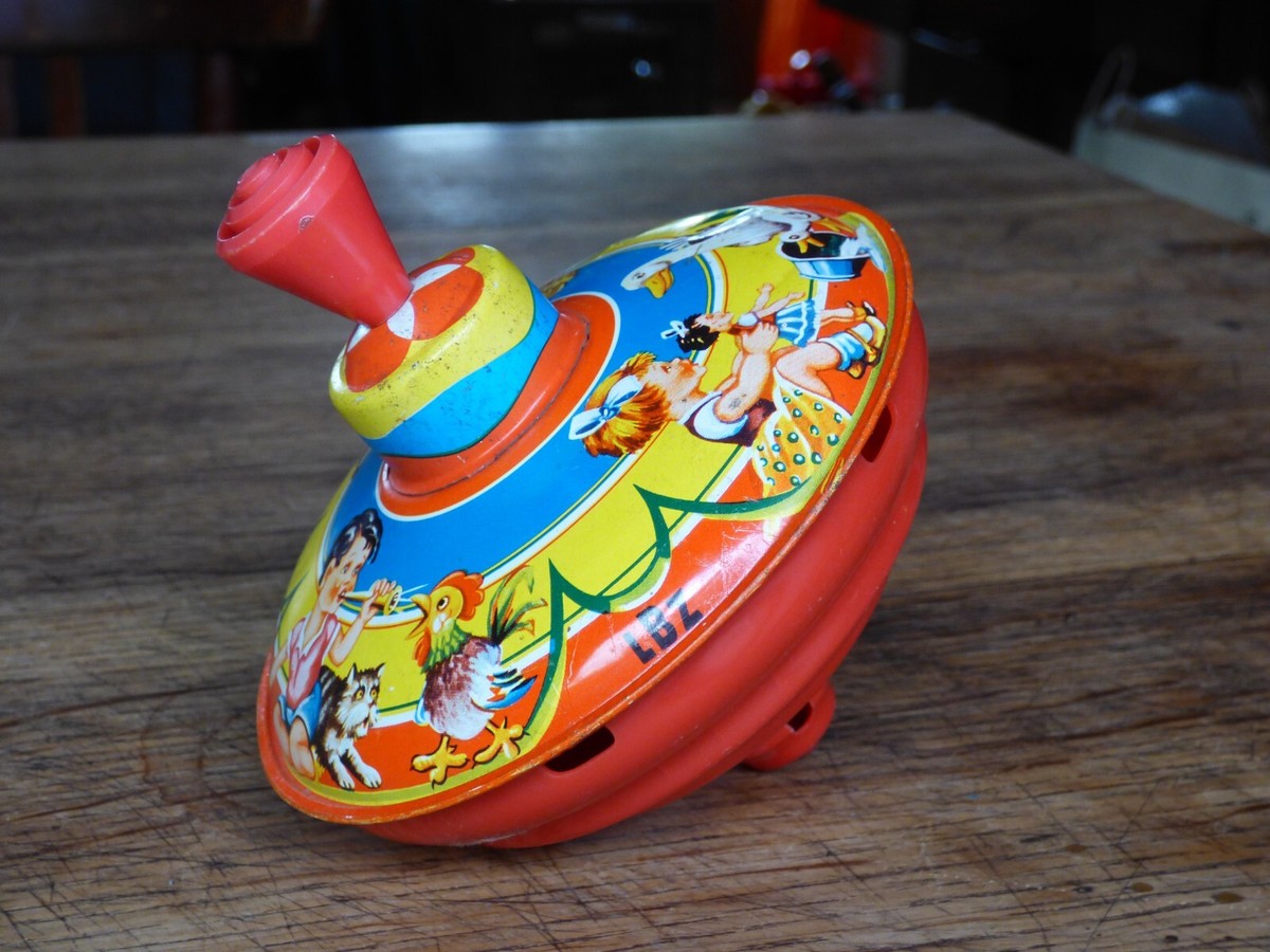 Toupie Scribe Jeux en Bois à Ficelle Made in France Cadeau Bureau Stylo