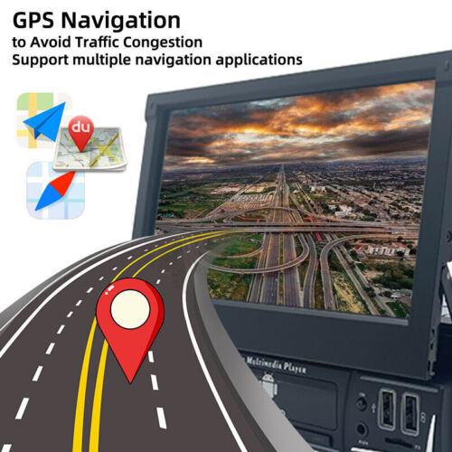 Autoradio 7" Singolo 1 Din Stereo GPS WiFi Multimedia Lettore Android Bluetooth FM - Foto 11 di 15