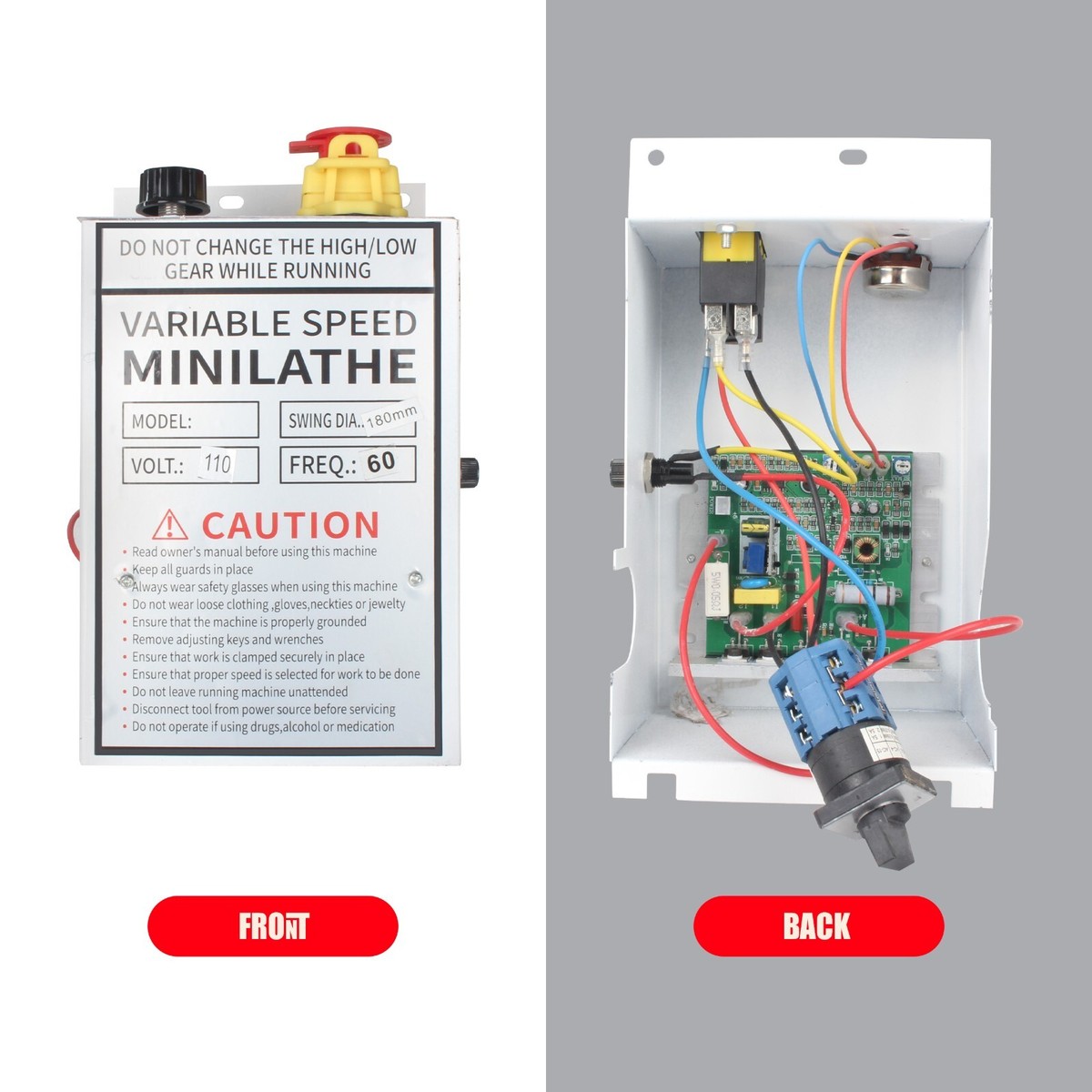 US】Mini lathe Main Control Board For CJ-0618/WM-210V CNC Lathe