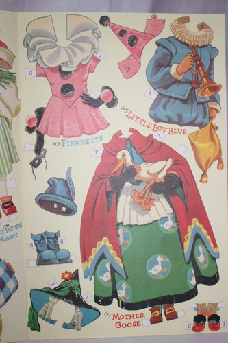 Shirley Temple Paper Dolls Masquerade Costumes 1998 Uncut Large - Picture 8 of 12