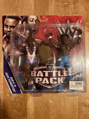 WWE Kofi Kingston & Big E Action Figure (2 Pack) Damaged Packaging