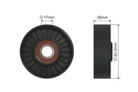 NTY Spannrolle Keilrippenriemen FÜR Audi A6 C5 A8 D2 3.7/4.2 11.98-01.05
