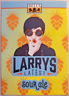 Bell's Brewery Larry's Latest Sour Ale Craft Beer Sticker Decal Brewing New!!!