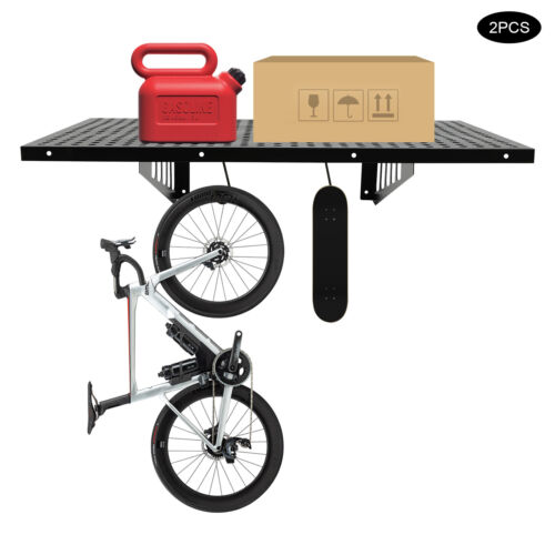 2PACKS 560LBS 24*36in Storage Hooks Wall Mount Garage Organization Rack NEW - Picture 3 of 24