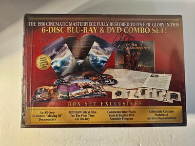 The Ten Commandments Gift Set (Blu-ray Disc, 2011, 6-Disc Set) for 