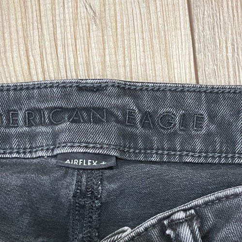 Mens American Eagle Black Denim Size 28 x 32 Airflex + Men’s Jeans - Picture 6 of 8