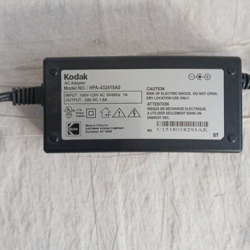 Genuine Kodak EasyShare Printer AC Adapter Power Supply Cable/Cord HPA-432418A0 - Picture 4 of 5