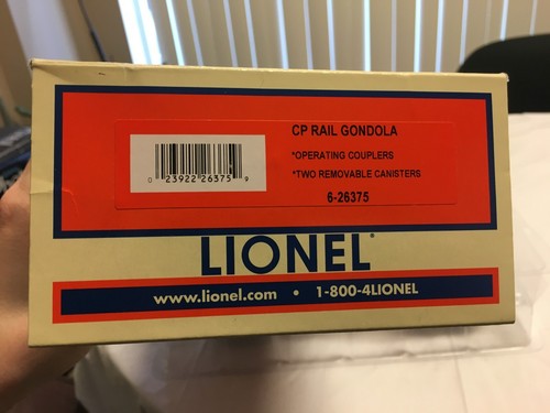 Lionel C.P. Rail Gondola 6-26375 O Gauge - Picture 5 of 5