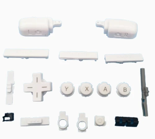 Juego Completo ABXY D-PAD L R Botón Kit de Repuesto para Nintendo 3DS XL LL - Imagen 3 de 7