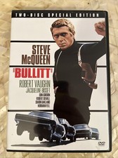 Bullitt DVD, 2005, 2-Disc Set, Special Edition - Steve McQueen - Robert Vaughn