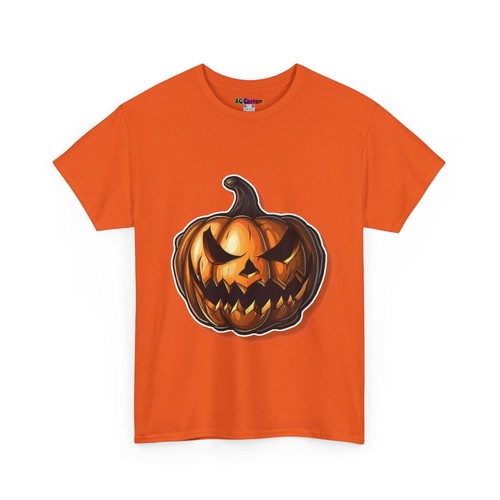 Gruseliger Kürbis Halloween T-Shirt - Bild 24 von 53