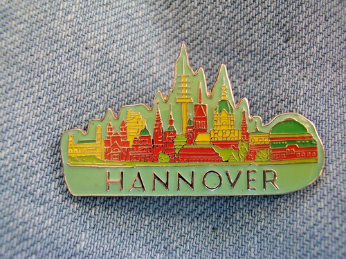 Pin Hannover Landeshauptstadt Niedersachsen Deutschland
