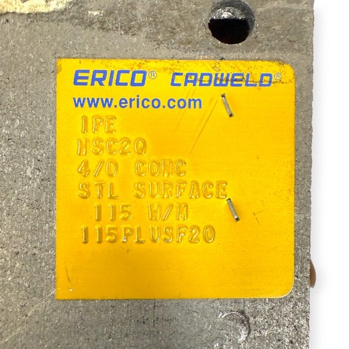 Erico Cadweld HSC2Q Graphitform 4/0 konzentrisch zu Stahlrohr flache Oberfläche 115 - Bild 4 von 14