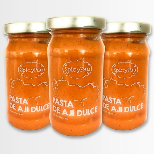 Pasta de Ají Dulce würziger Pau je 6,7 Unzen - ohne Zucker, 100 % venezolanisch (3er Pack) - Bild 1 von 7