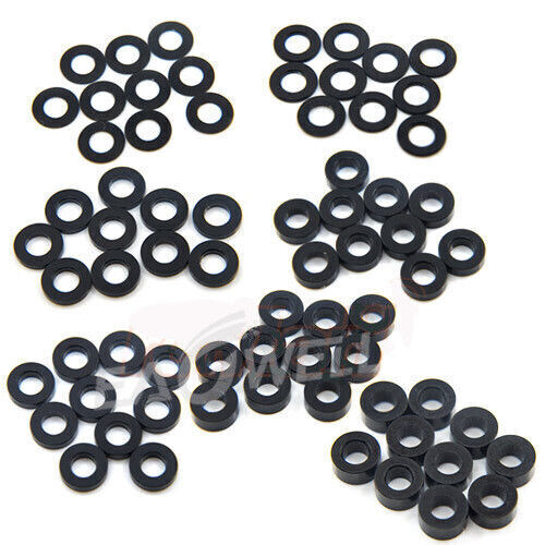 10/20/50/100PCS M3 Round Aluminum Alloy Flat Spacer Washer Gasket Ring For RC - Picture 22 of 87