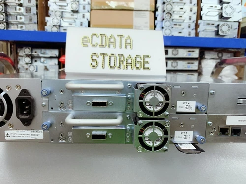 HP MSL2024 LTO4 ULTRIUM1760 SAS TAPE LIBRARY AK378A WITH 2 LTO4 SAS HH DRIVE