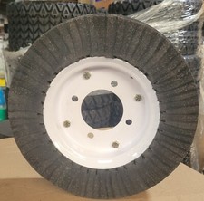 Super Grip Laminated 4" x 8" Tail Wheel 15 1/4" OD  4 Hole 5" Bolt Circle