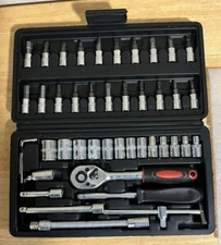 46 Pieces Socket Wrench Set