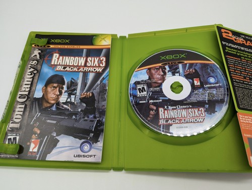 Tom Clancy's Rainbow Six 3 Black Arrow (Xbox, 2004) GOOD W/MANUAL! - Picture 4 of 5