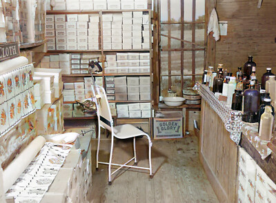 1940 Doctor's office in rear of country store 14 x 11'' Photo Print