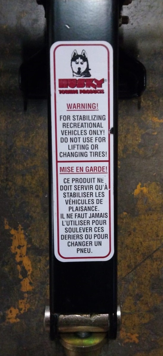 Husky Stabilization System Husky 76862 Stabilizing Scissor Jack