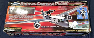 ESTES XB-39 EAGLEYE R/C REMOTE CONTROL AIRPLANE CAMERA PLANE