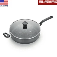 5Qt Jumbo Cooker Nonstick Thermo-Spot Even Heat Dishwasher Safe Cookware New