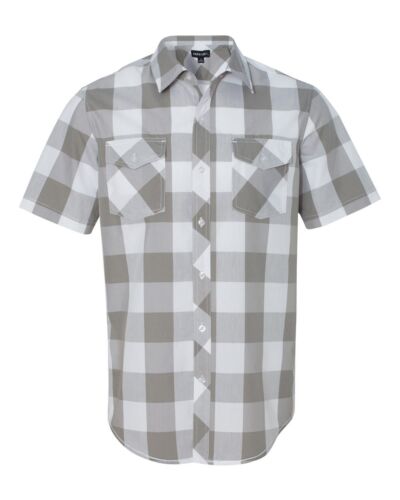 Herren Hemd Kurzarm Kariert Freizeithemd Übergröße S M L XL XXL 3XL (BBU9203) - Bild 5 von 6