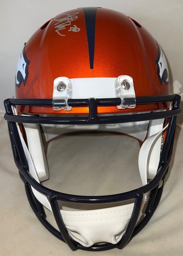 Terrell Davis signed Denver Broncos Flash F/S helmet autographed JSA - Picture 3 of 5