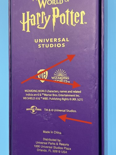 Universal Studio Harry Potter Interactive Wand 2021 Collector’s Edition (A) - Picture 7 of 10