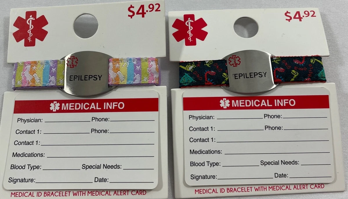 Epilepsy shop bracelet ebay