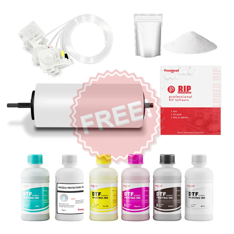 PUNEHOD A3+ L1800 DTF Printer Roller Transfer Printer for Textile Home DIY - Image 2 of 4