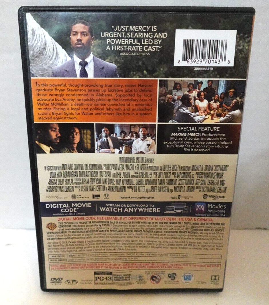 Michael B Jordan Just Mercy Watch How To Watch 'Just Mercy,' Now