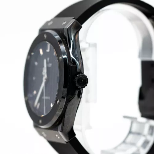 Hublot Classic Fusion Black Magic Uhr Ref. 511.CM.1771.RX 44mm Full Set