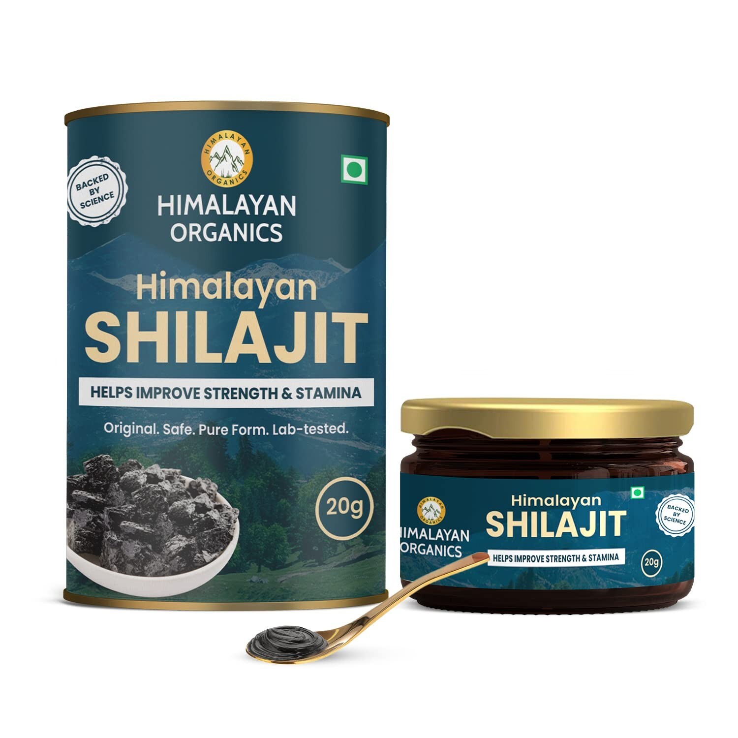 Himalayan Pure 100% Shilajit, Soft Resin, Organic, Extremely Potent, Fulvic Acid