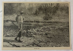 1889 magazine engraving ~ BEAVER DAM