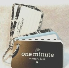 The One Minute Memory Book - Handy way to record your child's funny quotes