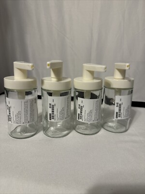 IKEA Tack an 8os Soap Lotion Dispenser Clear Glass.Pricing Is Each.