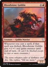 BLOODSTONE GOBLIN X 4 N/M DOMINARIA MAGIC THE GATHERING