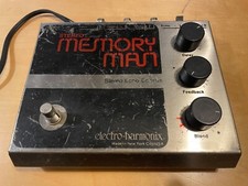 Electro-Harmonix Stereo Memory Man Eco/Chorus anni 80 Nero Rosso