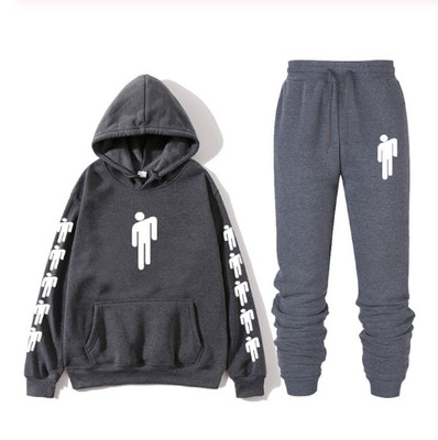 Billie Eilish 'Blohsh' Sweatsuit Merch Set(Unisex Hoodie & Joggers)
