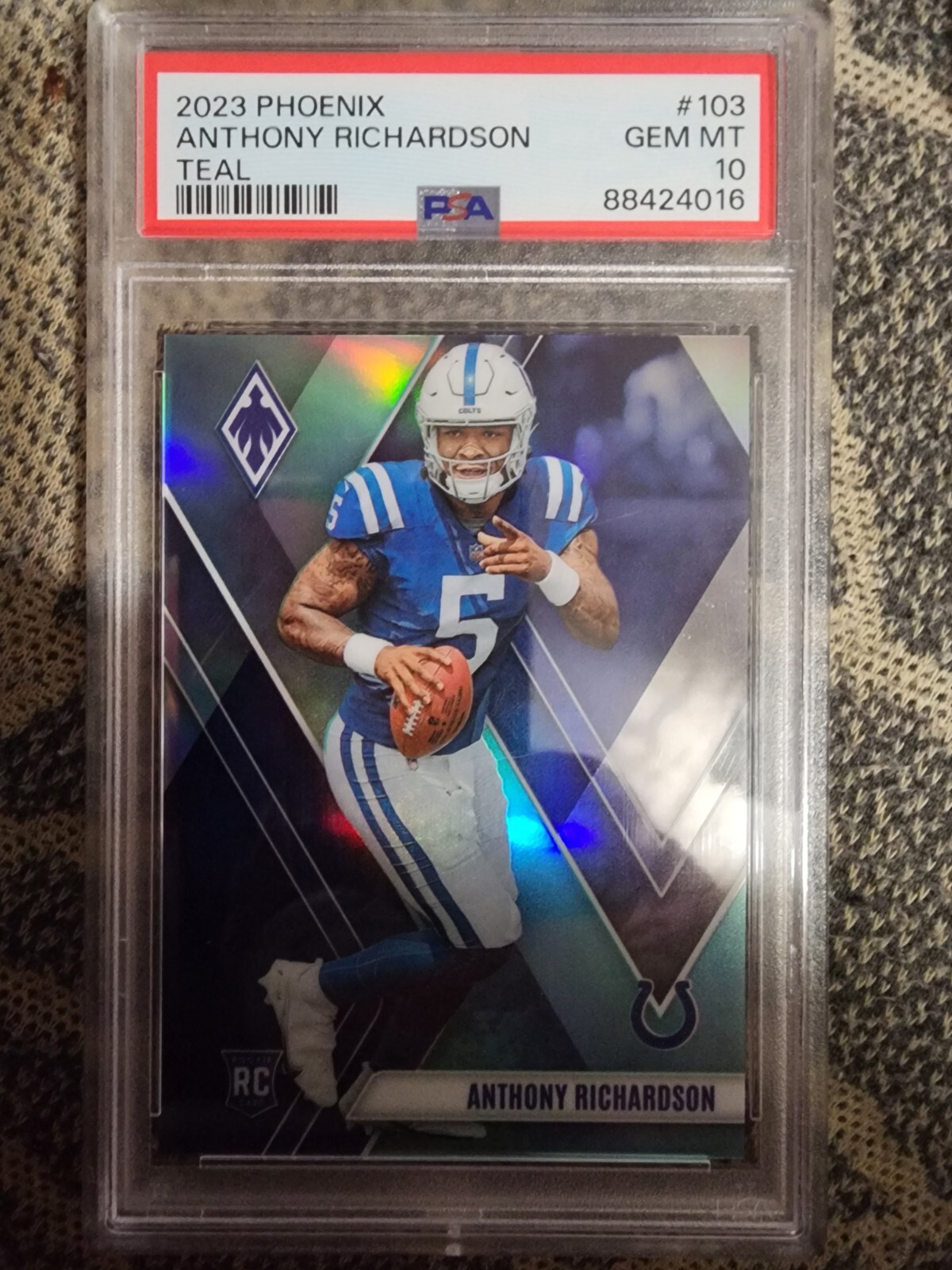 2023 Phoenix Anthony Richardson COLTS Teal /150 PSA 10 #103 RC SP