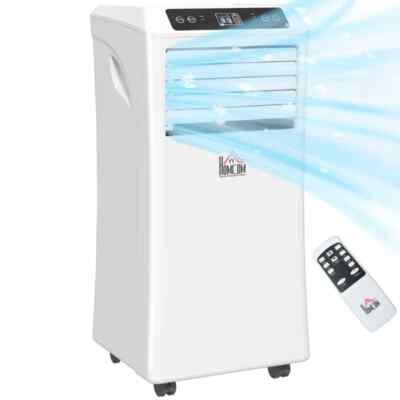 HOMCOM 10000 BTU Mobile Portable Air Conditioner with Cooling