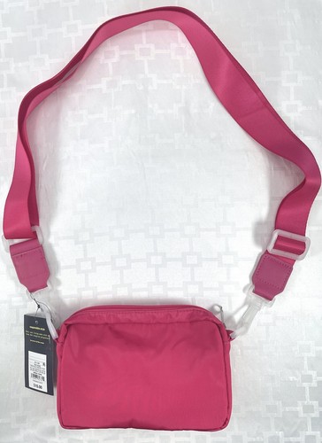 Girls' Pink Crossbody small Bag Purse zip art class adjustable strap - Picture 2 of 6