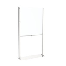 Economy Freestanding Shop Screen Clear Partition Office Divider