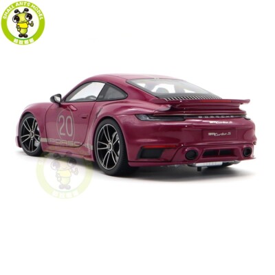 1/18 Minichamps Porsche 911 992 Turbo S 20th Anniversary Red