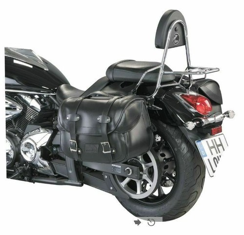 Bags Saddle Harley Davidson Triumph Yamaha Honda Custom Suzuki Kawasaki Bobber - Picture 9 of 12