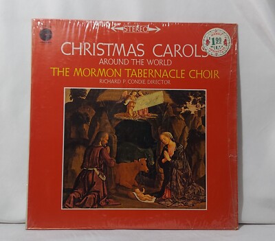 Mormon Tabernacle Choir Christmas Carols Around The World1961 Vinyl 12'' Vintage